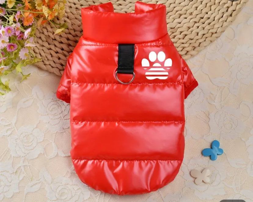 Manteau double polaire pour chat,manteau doublé en polaire pour chien vêtements de chien pour temps froid